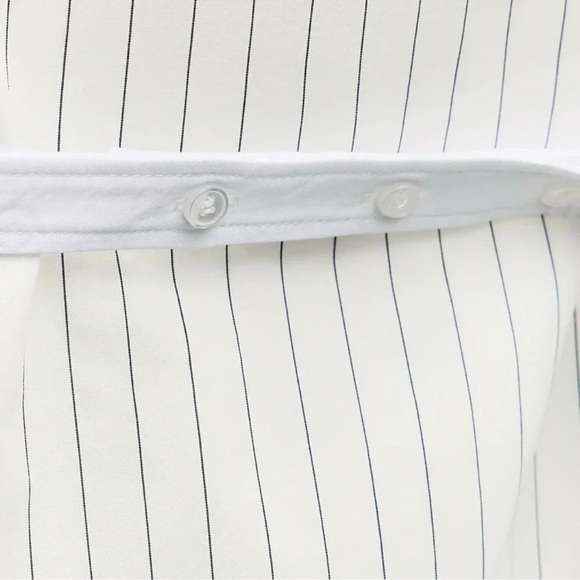 ZARA GABARDINE HALTER MIDI DRESS - Picture 9 of 12